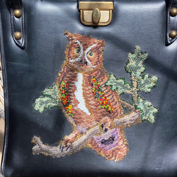 Vintage Owl Purse - Picture 2 of 5